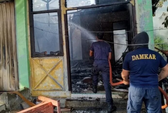 Stand Aceh Singkil di Arena Sabang Fair Terbakar
