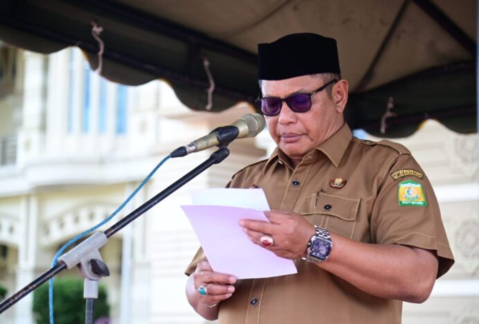 Sekda Aceh Besar Irup Hari Anak Nasional dan Harganas 2026