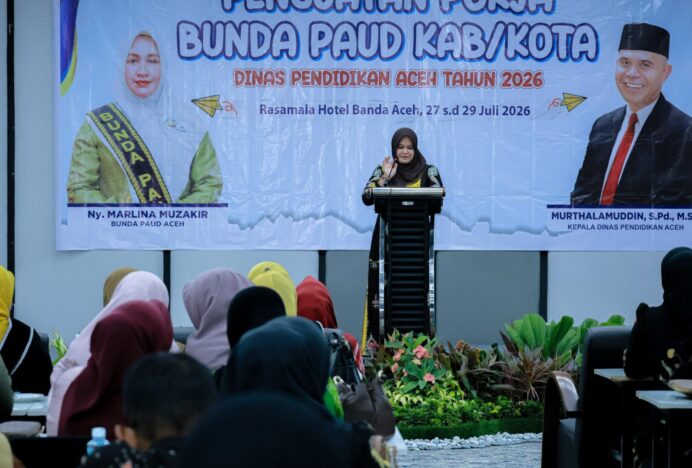Pokja Bunda PAUD Aceh Satukan Langkah Tingkatkan Kualitas Pendidikan Anak Usia Dini