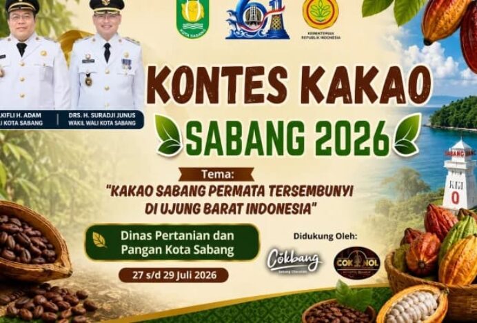 Sabang Gelar Kontes Kakao, Petani Berlomba Hasilkan Biji Berkualitas