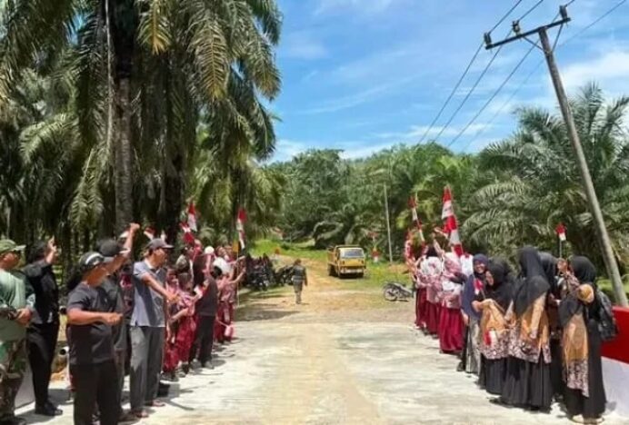 Jembatan Aramco di Cot Girek Kini Telah Rampung