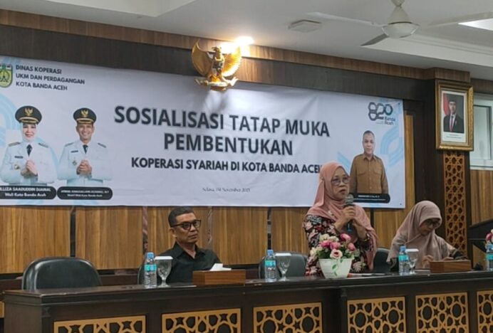 Diskopukmdag Banda Aceh Gelar Pelatihan Penguatan SDM KSP
