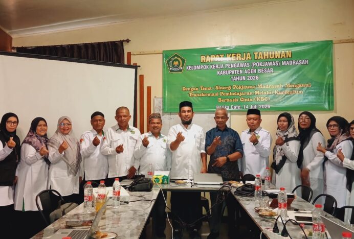 Pokjawas Aceh Besar Matangkan Implementasi Kurikulum Berbasis Cinta, Siapkan Pendampingan Satu Tahun