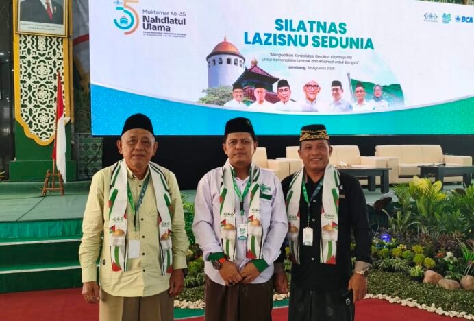 Pengurus LAZISNU Aceh Singkil hadiri kegiatan Silatnas LAZISNU sedunia di Jombang