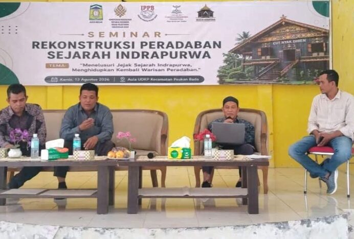 Museum Indrapurwa Gelar Seminar Hadirkan Dua Akademisi UIN Ar-Raniry dan Satu Pemateri dari BPK Wilayah Aceh