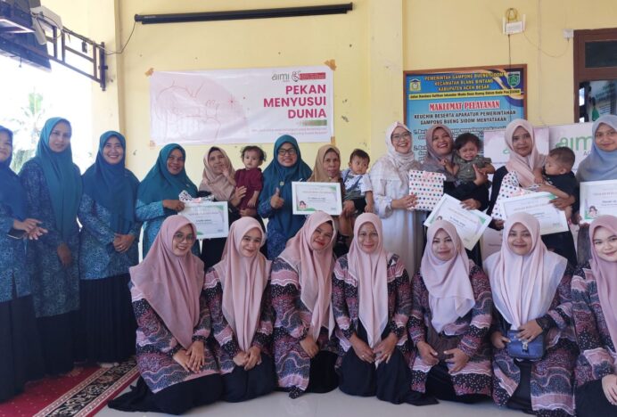 AIMI Aceh Awali Pekan Menyusui Dunia 2026 dari Gampong