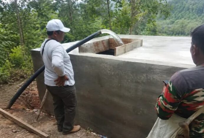 Masyarakat Kampung Kute Ni Reje Rasakan Manfaat Bantuan Sarana Air Bersih BNPB