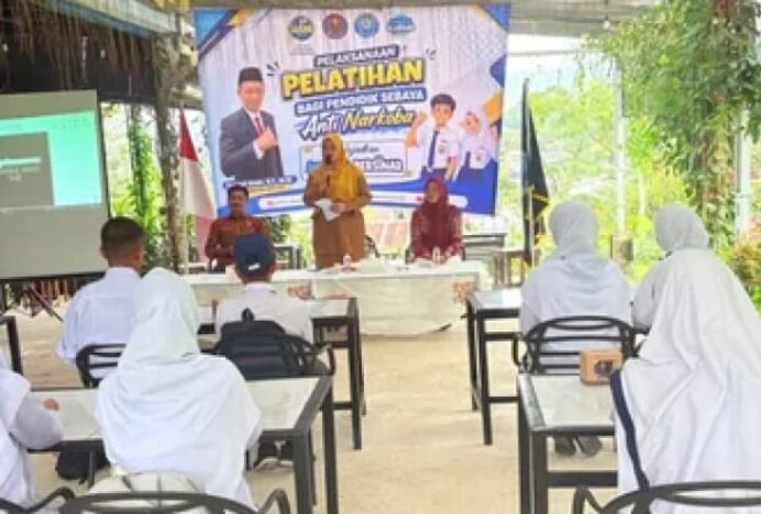 BNNK Gayo Lues Latih Pendidik Sebaya Anti Narkoba untuk Wujudkan Ananda Bersinar