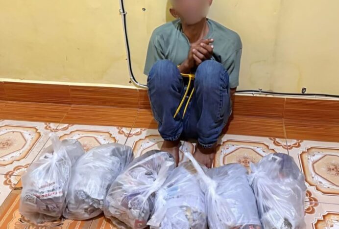 Kurir Ganja 6 Kilogram Ditangkap di Nagan Raya