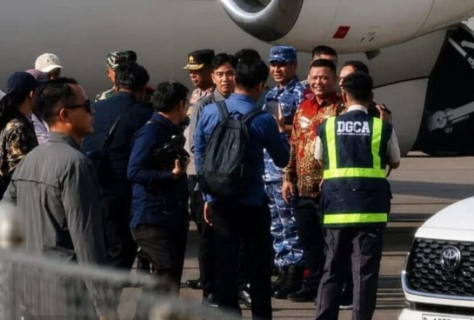 Wapres Gibran Transit di Bandara Malikussaleh, Tinjau Infrastruktur di Aceh