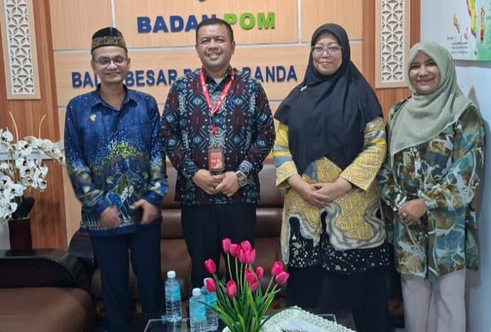 Dinas Sosial Aceh dan BBPOM Aceh Bersinergi Perkuat Perlindungan Kelompok Rentan