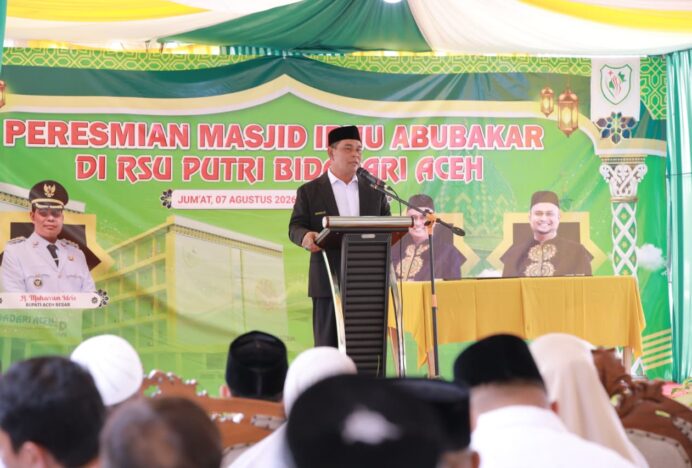 Bupati Aceh Besar Harap Masjid Ibnu Abu Bakar Jadi Pusat Pembinaan Umat