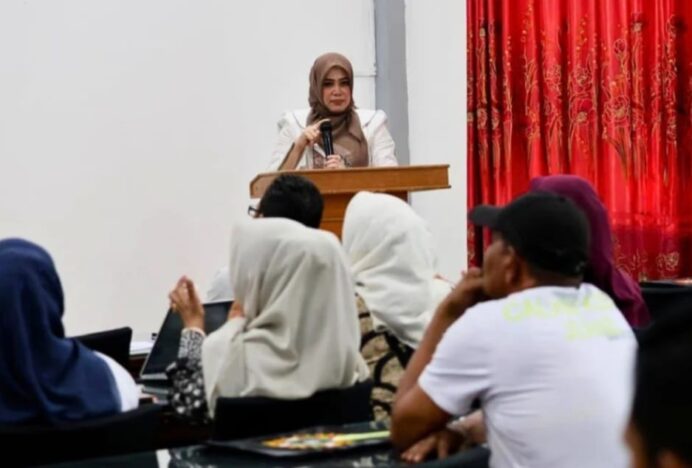 Dinas Sosial Aceh Sosialisasikan Pembentukan Puskesos di Aceh Timur