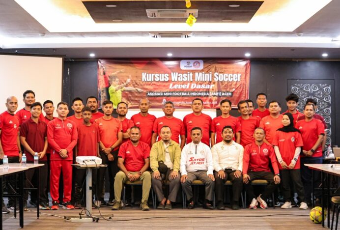 AMFI Aceh Cetak Wasit Mini Soccer Berkualitas
