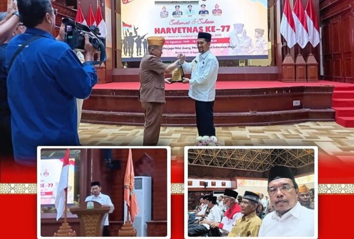 Dinsos Aceh Hadiri Peringatan Hari Veteran Nasional ke-77