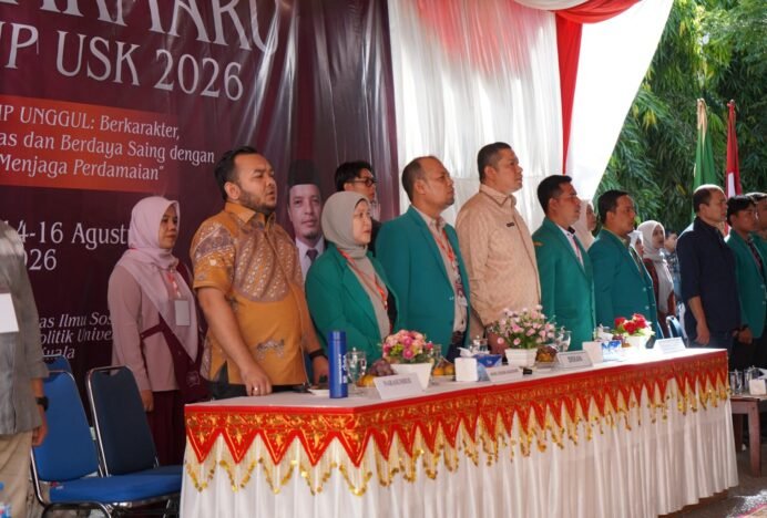 Dekan FISIP USK Sambut 672 Mahasiswa Baru, Ingatkan Mahasiswa Tak Hanya Mengejar Prestasi Akademik