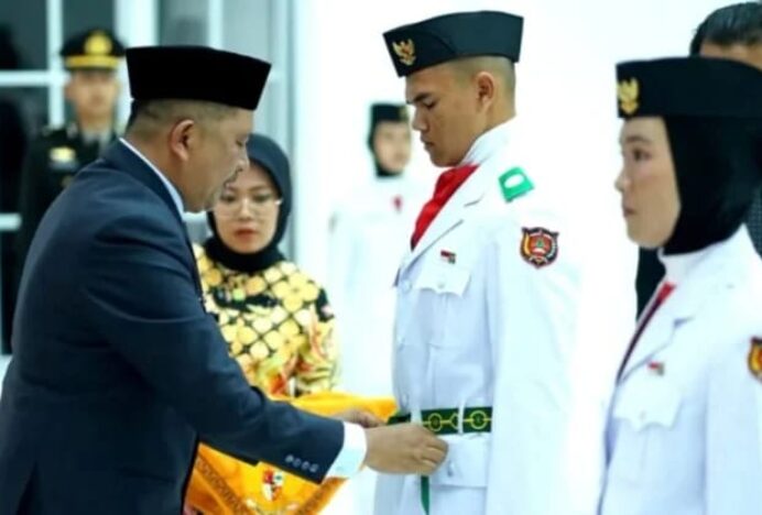 Bupati Kukuhkan Paskibraka Kabupaten Gayo Lues