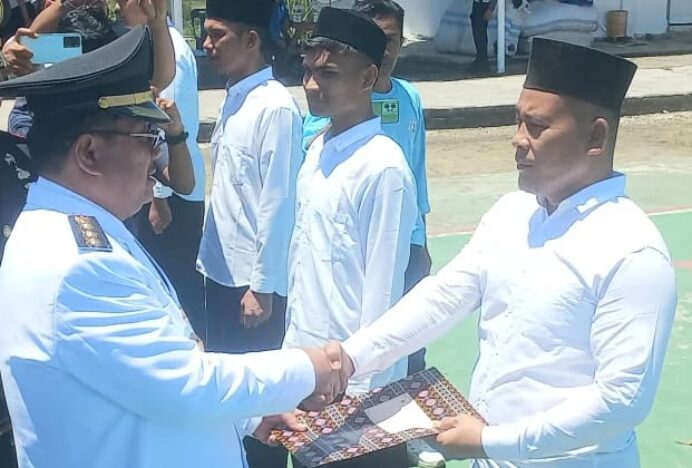 Bupati Aceh Singkil Serahkan Remisi, Satu Narapidana Langsung Bebas