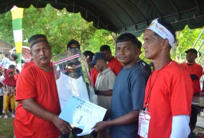 Gampong Leu Ue Bagikan Ratusan Paket Hadiah Doorfreze dan Aneka Lomba HUT Ke-81 RI