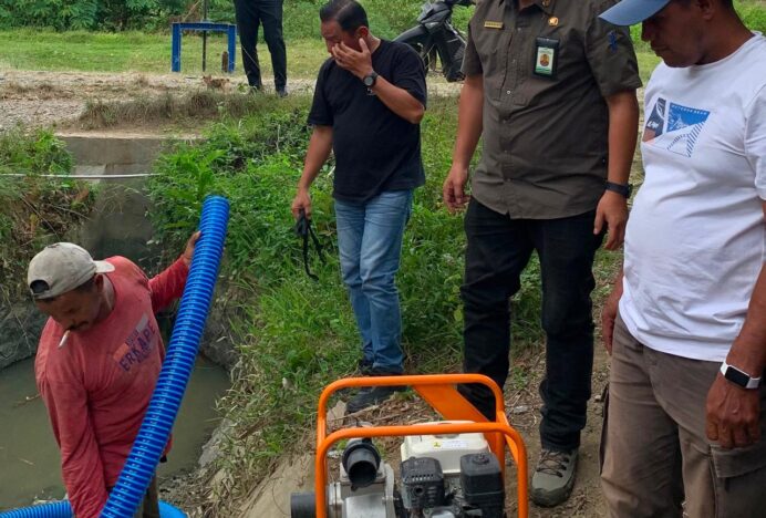 Sawah Petani Lamsie Kecamatan Kuta Cot Glie Terhindar dari Ancaman Kekeringan