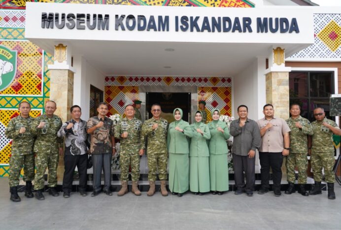 Pangdam IM Resmikan Museum Kodam Iskandar Muda