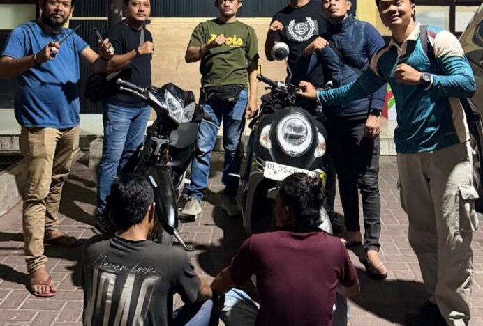 Polresta Banda Aceh Amankan Dua Pelaku Perampasan Sepeda Motor