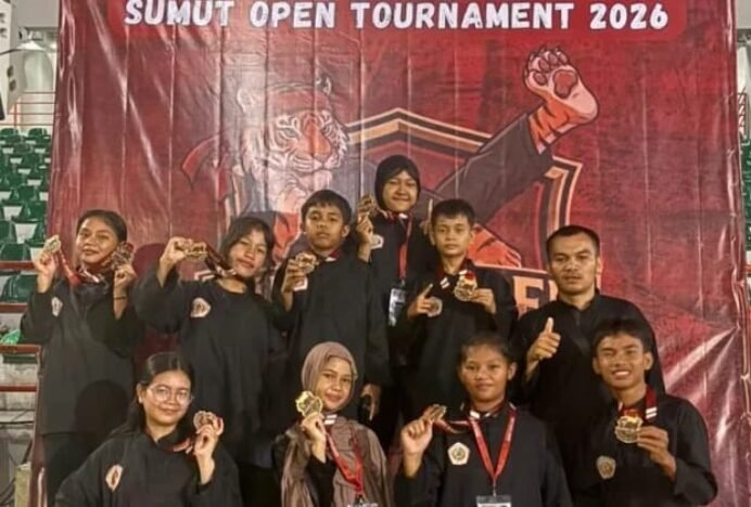 Kontingen Aceh Singkil Boyong Enam Emas di Pencak Silat Open Sumatera Utara