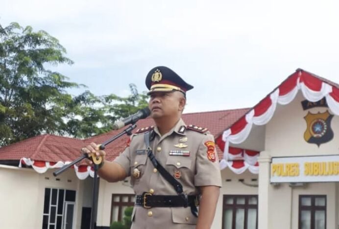 Kapolres Subulussalam Ajak Warga Jaga Damai Menjelang Pilkampong 2026