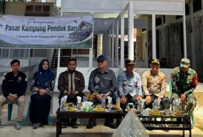 Diresmikan Bupati, Gedung Pasar Inpres Pondok Baru Resmi Beroperasi