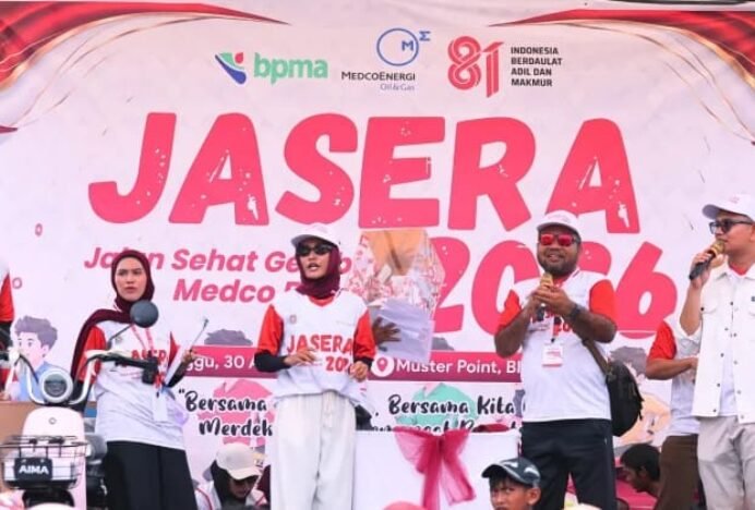 Ribuan Warga Aceh Timur Ramaikan Jalan Sehat Gembira Medco E&P Malaka