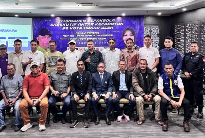 Delapan Tim Siap Tempur di Turnamen Eksekutif U-45 PSSI Banda Aceh