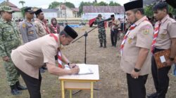 Kemah Bersama dan Pelantikan Pengurus Pramuka Kuta Baro