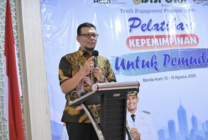 Pelatihan Kepemimpinan Pemuda 2026, Wakil Ketua DPRK Banda Aceh Musriadi: Pemuda Harus Berani Menjadi Agen Perubahan