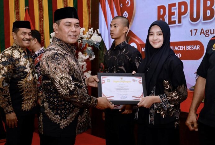 Malam Resepsi HUT ke-81 RI, Bupati Aceh Besar Serukan Persatuan dan Perdamaian untuk Percepatan Pembangunan