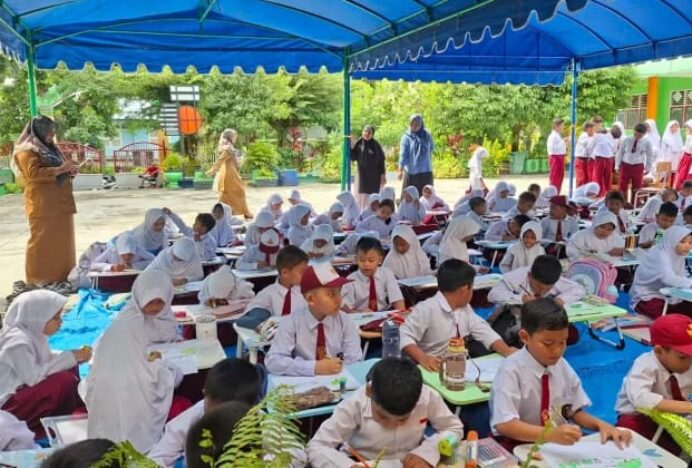 SDN 1 Sabang Perkuat Tujuh Kebiasaan Anak Hebat Tahun Ajaran Baru