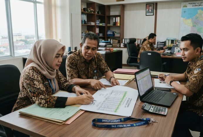 Diskopukmdag Banda Aceh Perkuat Verifikasi Laporan Keuangan KSP