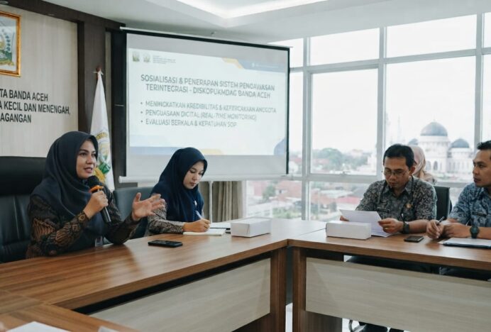 Diskopukmdag Banda Aceh Tingkatkan Kredibilitas Koperasi Lewat Sistem Pengawasan Ketat