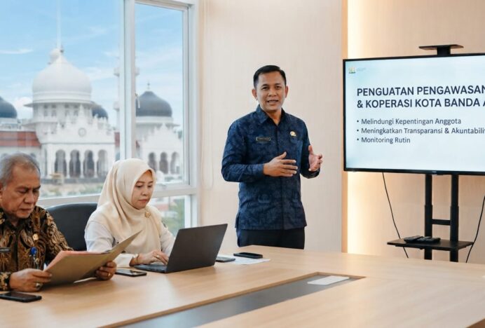 Diskopukmdag Banda Aceh Perkuat Pengawasan KSP untuk Lindungi Anggota