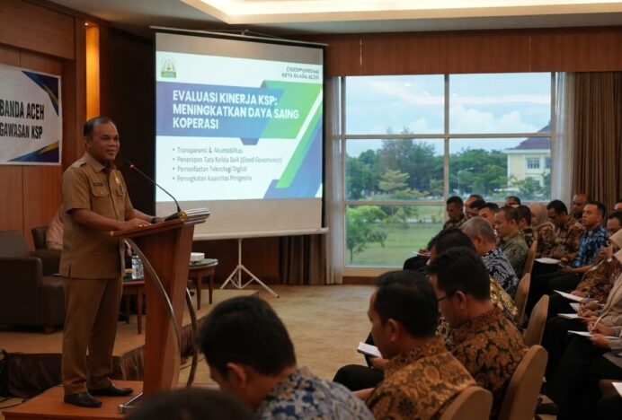 Diskopukmdag Banda Aceh Evaluasi Kinerja KSP untuk Tingkatkan Daya Saing
