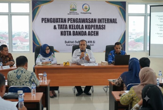 Pemko Banda Aceh Tingkatkan Peran Pengawasan Internal untuk Perkuat Tata Kelola Koperasi