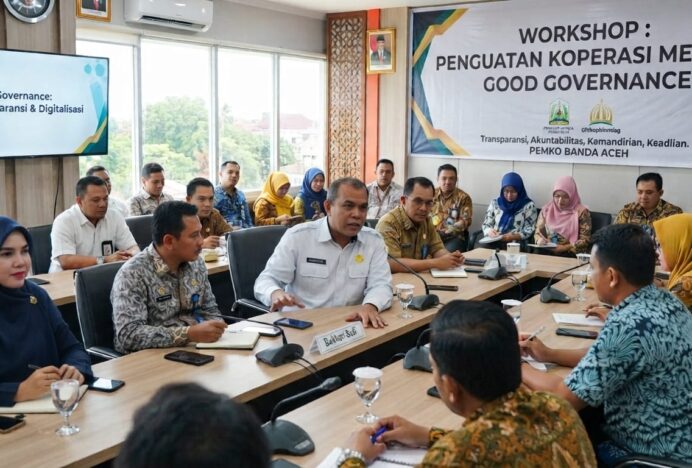 Pemko Banda Aceh Dorong Koperasi Berbasis Good Governance