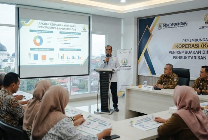 Diskopukmdag Banda Aceh Tingkatkan Transparansi Pengelolaan Dana