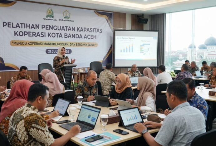 Pemko Banda Aceh Lakukan Penguatan Kapasitas Koperasi