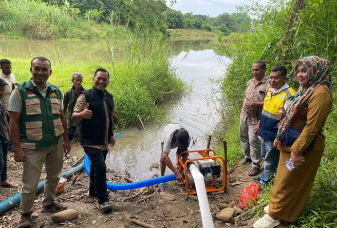 Harapan Petani Kuta Cot Glie Kembali Tumbuh, Pompanisasi Jaga Sawah dari Ancaman Kekeringan