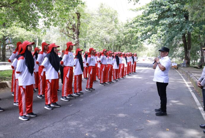 Bupati Aceh Besar Semangati Peserta Paskibraka