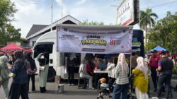 Olahraga Sambil Urus Paspor, Pasporia Imigrasi Banda Aceh Layani 11 Warga di CFD