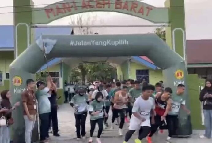 IKAMSA dan Kemenag Aceh Barat Semarakkan HUT RI lewat Jalan Santai dan Fun Run