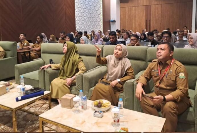 Dinsos Aceh Ikuti Input Data Aplikasi Web Aksi Konvergensi Percepatan Penurunan Stunting