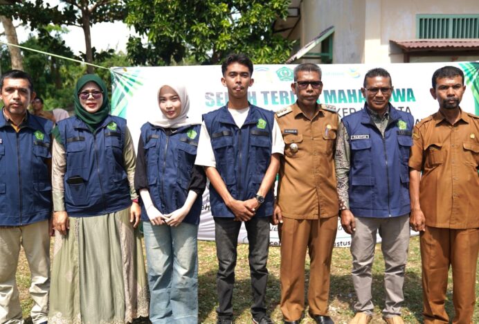 Peukan Bada Terima 512 Mahasiswa KKN Universitas Abulyatama