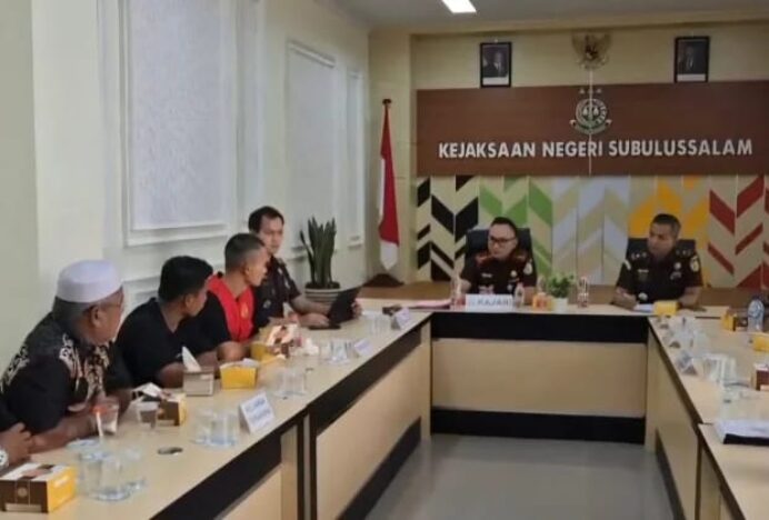 Perkara Penganiayaan di Subulussalam Ditutup Damai Tanpa Lanjut ke Sidang